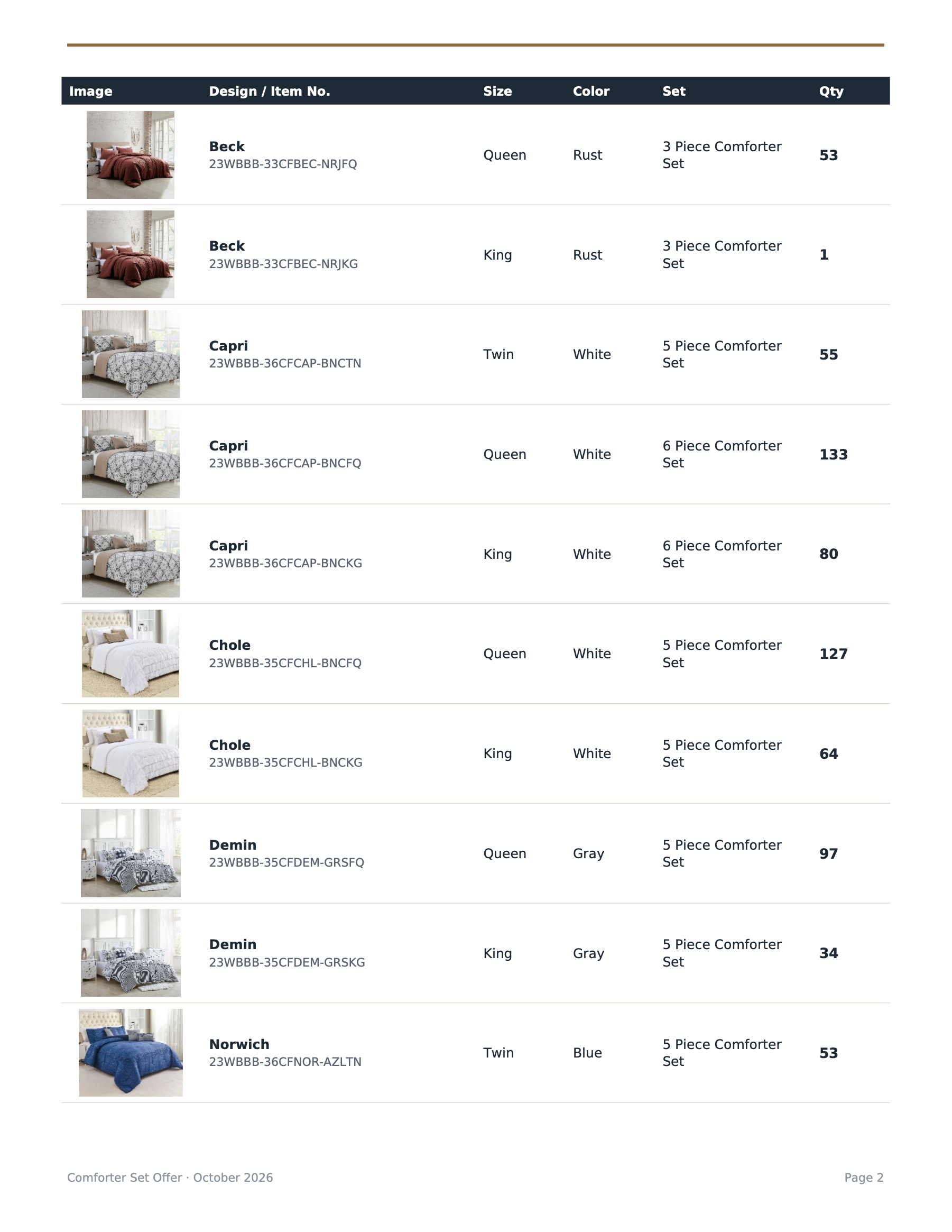 Comforter set offer page 2