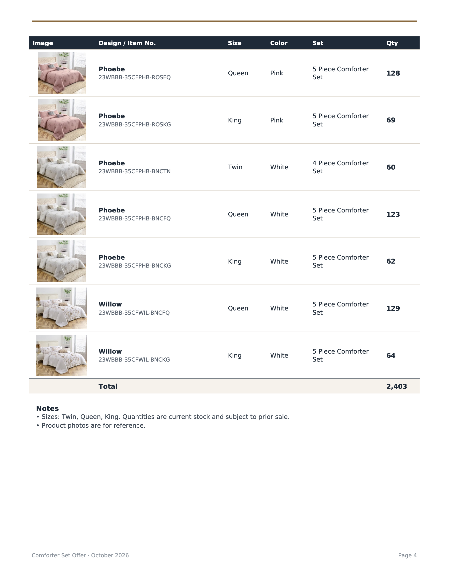 Comforter set offer page 4